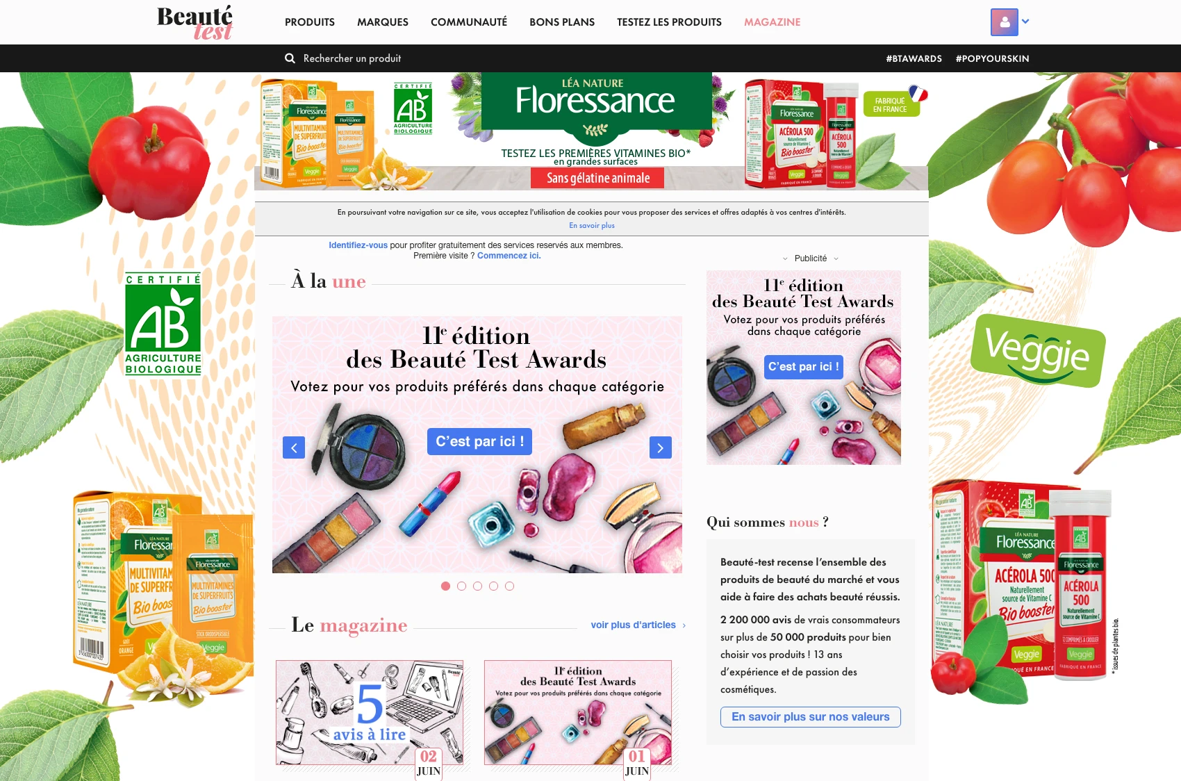 Habillage Floressence